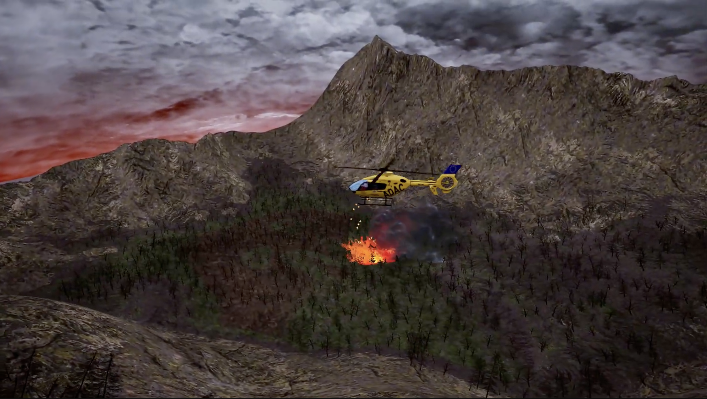 Scene from ForestVR